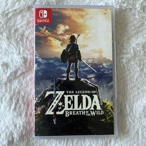 Nintendo switch the legend of Zelda breath of the wild game ***case only